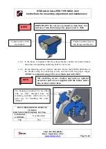 Предварительный просмотр 14 страницы Antec NHCD-1400 Instructions For Assembly, Adjustment And Maintenance