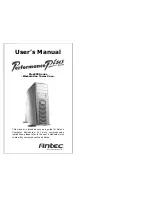 Antec Plus800 Series User Manual предпросмотр