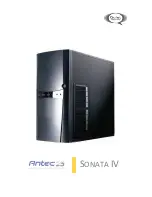 Antec SONATA IV User Manual предпросмотр