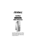 Antec SX1240 User Manual предпросмотр