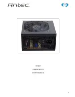 Antec VP450F User Manual preview