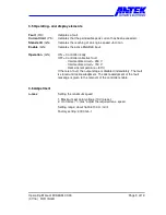 Preview for 9 page of ANTEK ECD3AM-00-00 Operating Manual