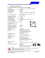 Предварительный просмотр 6 страницы ANTEK FU 3 AE-03 Operating Manual