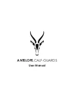 Preview for 1 page of Antelope CALF-GUARDS User Manual