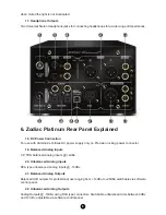 Preview for 10 page of Antelope Zodiac Platinum DSD256 Owner'S Manual