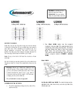 AntennaCraft U2000 Installation Instructions preview