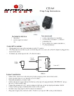 Antennas Direct CDA4 Installation Instructions предпросмотр