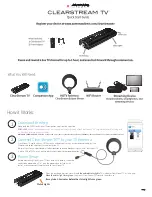 Предварительный просмотр 1 страницы Antennas Direct Clearstream TV Quick Start Manual