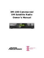 Antex electronics XM-100 Owner'S Manual preview