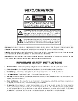 Preview for 2 page of Anthem AVM 40 Operating Manual