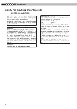 Preview for 4 page of Anthem LTX 300v Instructions Manual