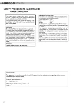 Preview for 4 page of Anthem LTX-500 Instructions Manual