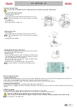 Предварительный просмотр 67 страницы Anthos A5 CONTINENTAL Operator'S Manual