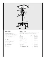 Preview for 2 page of Anthro Adjustable Laptop Cart 2 Assembly Instructions