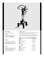 Preview for 2 page of Anthro CTAL27GM 4 Series Assembly Instructions