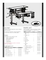 Предварительный просмотр 3 страницы Anthro Elevate II Adjusta Assembly Instructions Manual