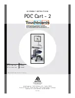 Preview for 1 page of Anthro POC Cart-2 Assembly Instructions