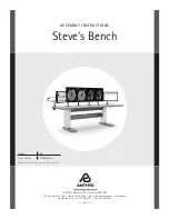 Anthro Steve's Bench RTS90DGM Series Assembly Instructions Manual preview