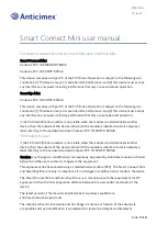 Anticimex Smart Connect Mini User Manual предпросмотр