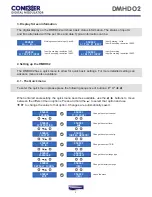 Предварительный просмотр 5 страницы ANTIFERENCE CONEXER DMHD02 User Manual