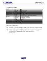Предварительный просмотр 11 страницы ANTIFERENCE CONEXER DMHD02 User Manual
