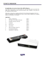 Preview for 4 page of ANTIFERENCE DVB-T2 DIGIBOX User Manual