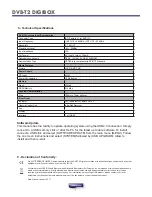 Preview for 5 page of ANTIFERENCE DVB-T2 DIGIBOX User Manual