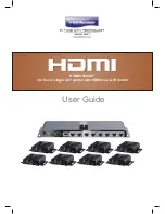 ANTIFERENCE HDMI0108SCAT User Manual preview