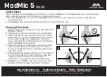 Preview for 1 page of Antlion Audio ModMic 5 Tips