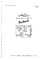 Preview for 1 page of Antona ANC-1055 User Manual