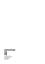 Preview for 4 page of antoniolupi AL Studio MODULO6 Installation Manual