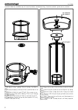 Preview for 2 page of antoniolupi Carlo Colombo e Andrea Lupi OPALE Installation Manual