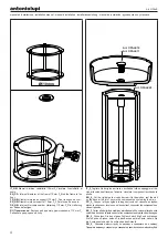 Preview for 4 page of antoniolupi Carlo Colombo e Andrea Lupi OPALE Installation Manual