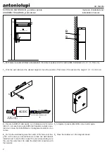 Preview for 2 page of antoniolupi MANTRA Installation Manual