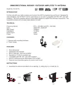 Antop AV-9017C Installation Instructions preview