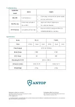 Предварительный просмотр 6 страницы Antop TS-L1 Series User Manual/Instructions