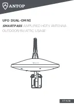 Предварительный просмотр 1 страницы Antop UFO Dual-Omni Smartpass AT-415B Manual