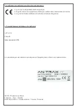 Preview for 66 page of Antrax IT 15160012 Instruction Manual