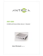 Antrica ANT-3300 User Manual preview