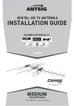 Antsig AA1200 Installation Manual предпросмотр