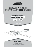 Предварительный просмотр 1 страницы Antsig AA1300 Installation Manual