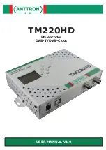 Anttron TM220HD User Manual preview