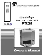 Antunes, AJ Roundup VCT-1000 Owner'S Manual preview