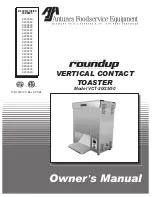 Antunes, AJ Roundup VCT-20 Owner'S Manual preview