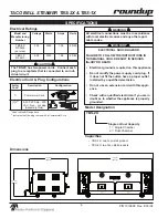 Предварительный просмотр 6 страницы Antunes, AJ TBS-1X Owner'S Manual