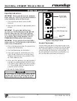 Preview for 10 page of Antunes, AJ TBS-1X Owner'S Manual