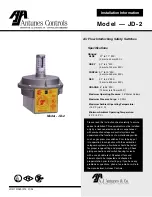 Preview for 1 page of Antunes Controls JD-2 Installation Information