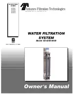 Antunes Filtration Technologies SE-4200 Owner'S Manual preview