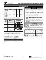 Preview for 5 page of Antunes Filtration Technologies SE-4200 Owner'S Manual