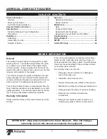 Preview for 2 page of Antunes 9200641 Owner'S Manual